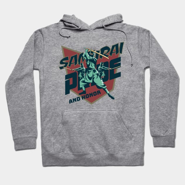 Samurai pride and honor Hoodie by SpaceWiz95